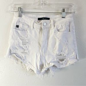 KanCan white shorts size 5 26